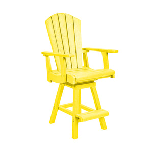 C25C Swivel Counter Arm Chair