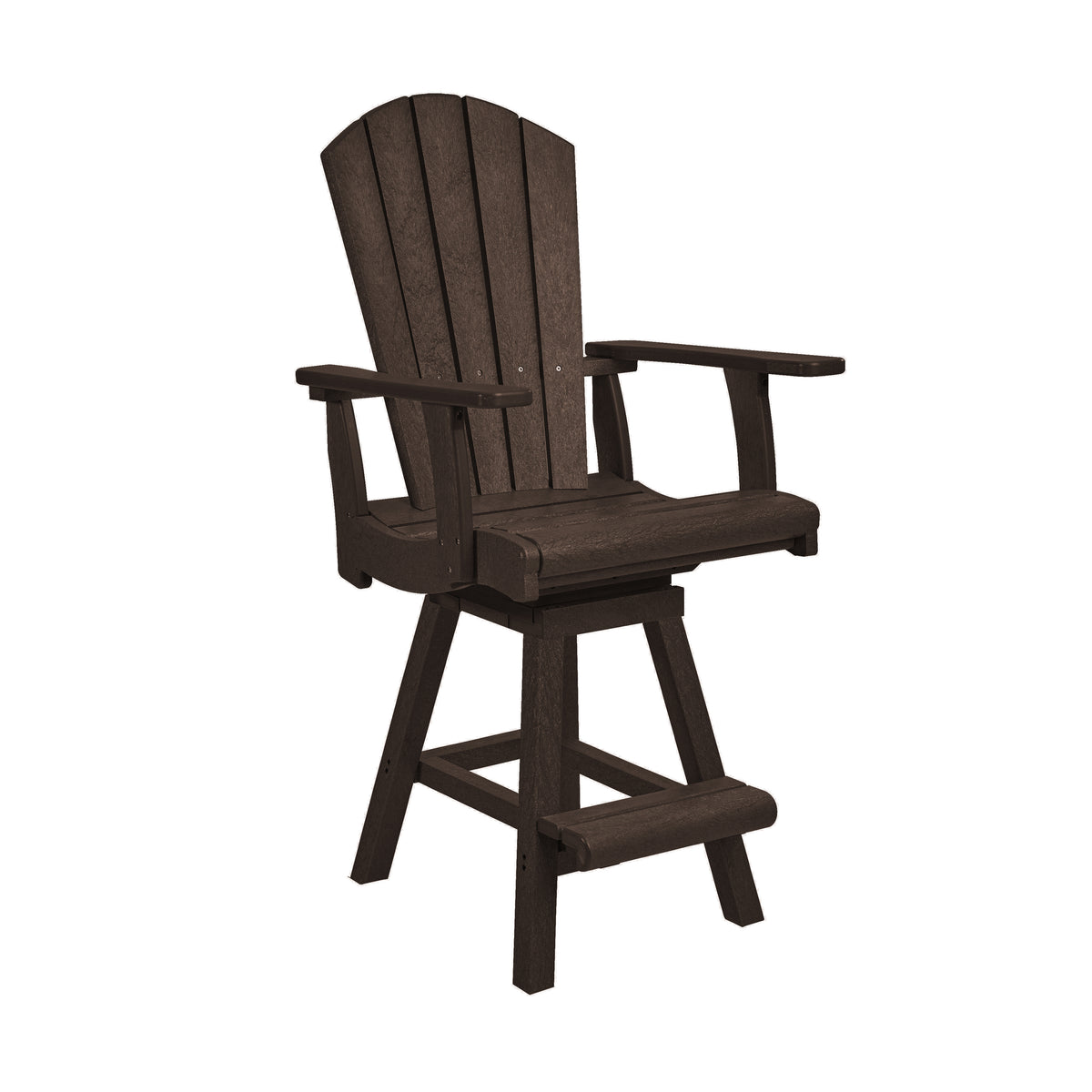 C25C Swivel Counter Arm Chair