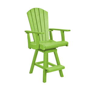 C25C Swivel Counter Arm Chair