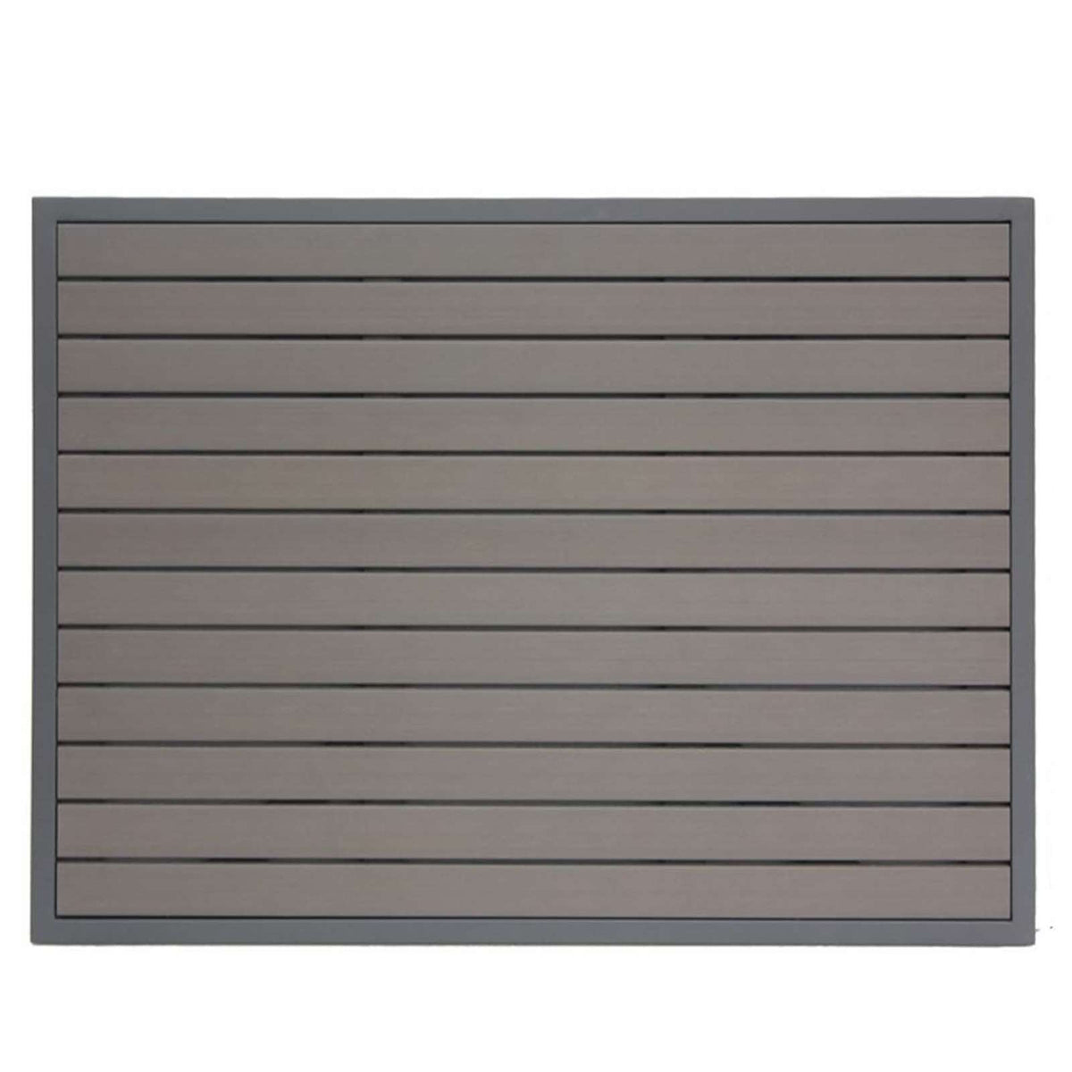 24″ x 32" Rect Durawood Table Top w/Aluminum Frame W/UH