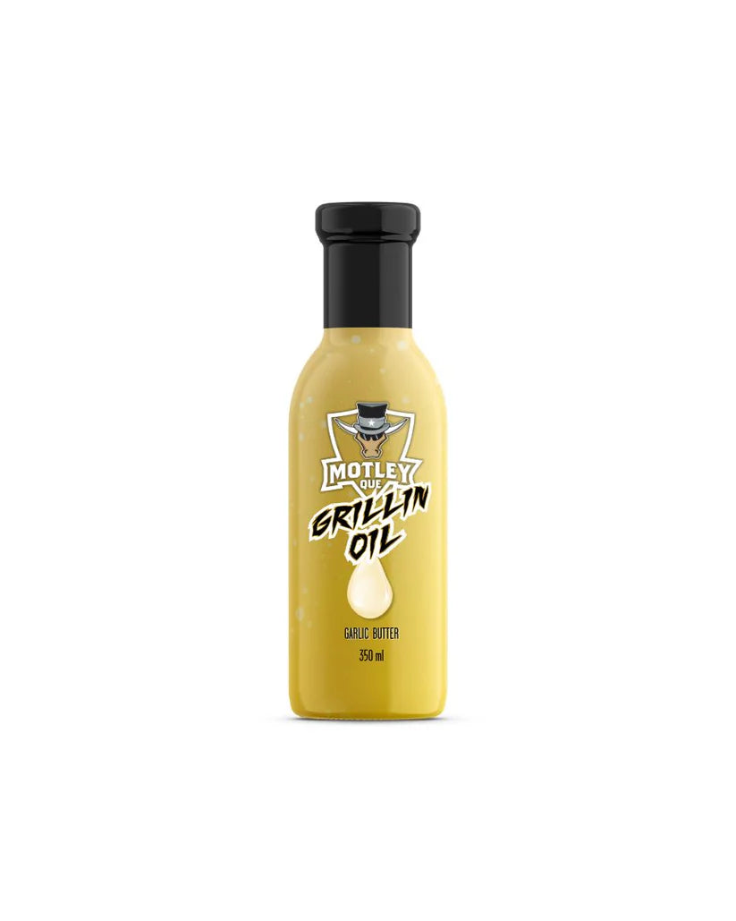 Motley Que Garlic Butter Grillin' Oil