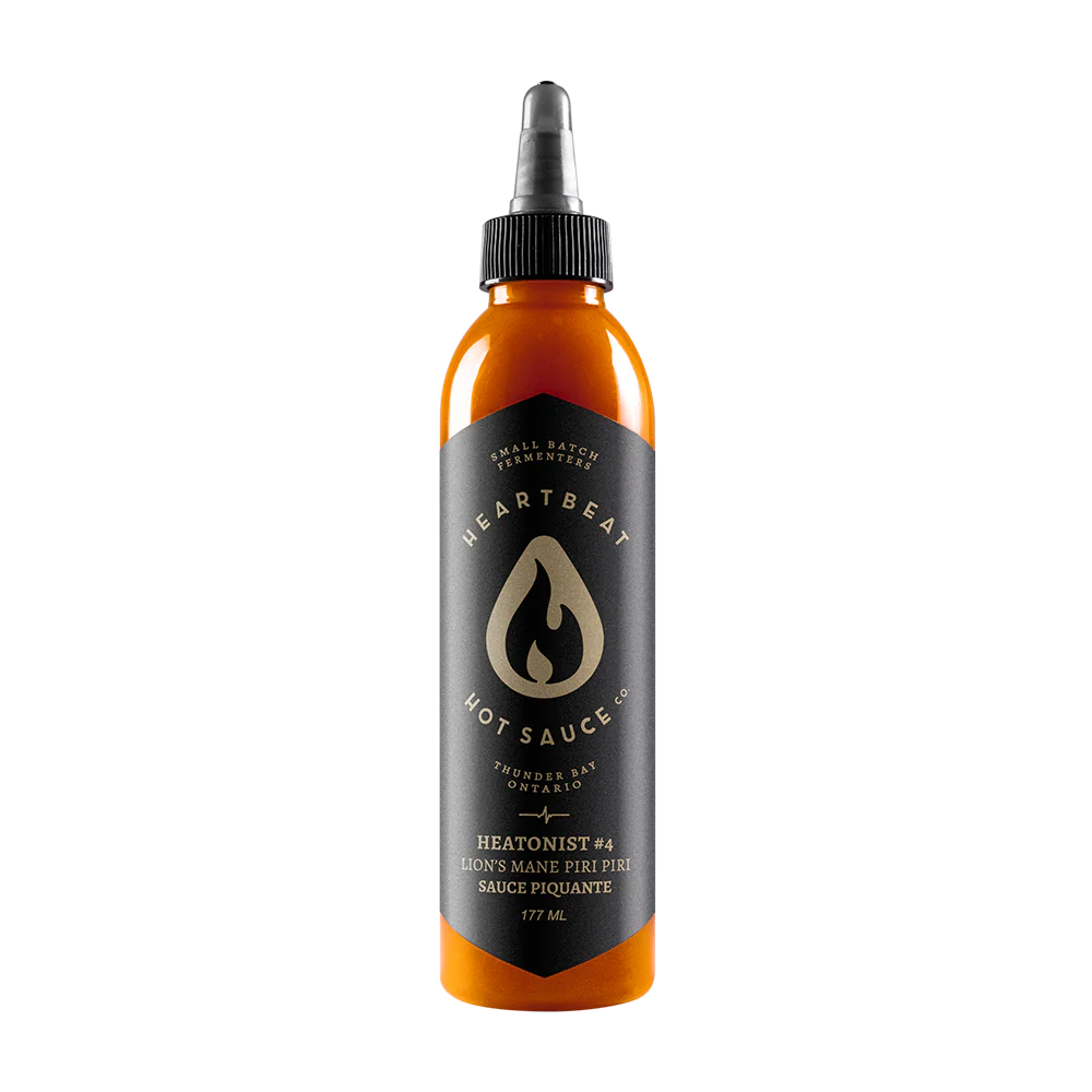 Heartbeat Hot Sauce - Heatonist #4 Lion's Mane Piri Piri