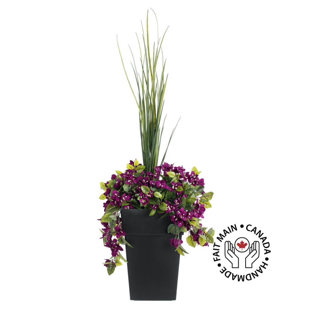 Purple Bougainvillea Outdoor Flower Arrangement, 50”