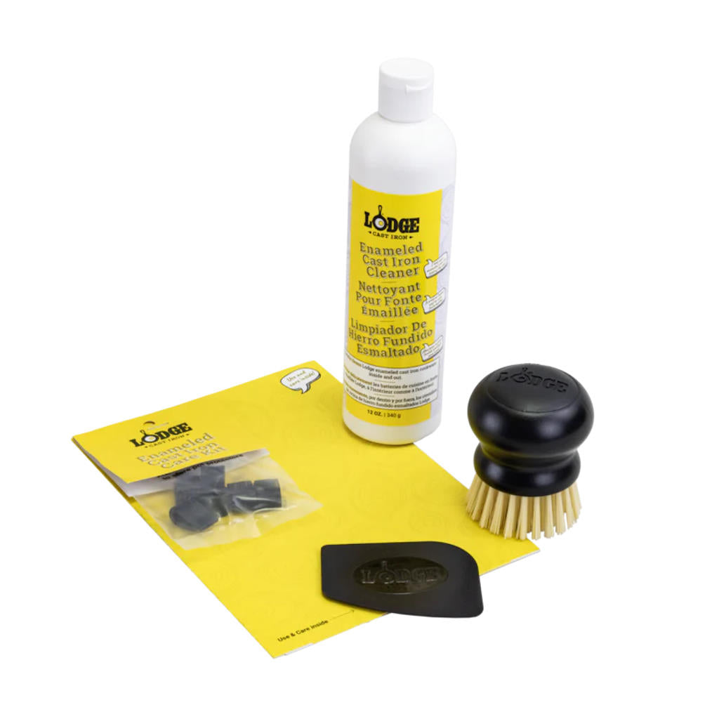 Enameled Cast Iron & Stoneware Care Kit