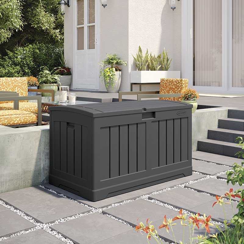 Suncast - 50 Gal. Deck Box - Peppercorn