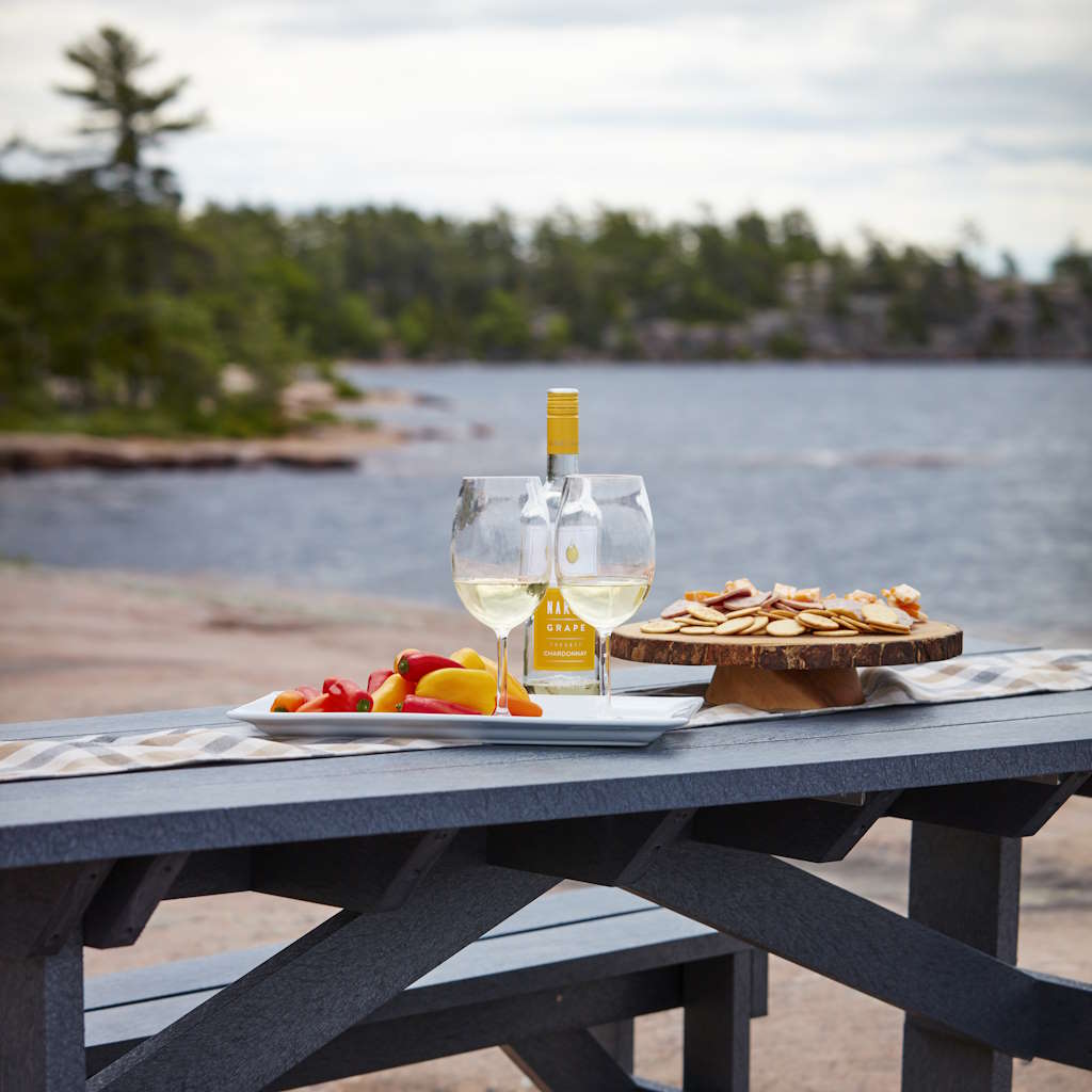 T52WC 72" Rectangular Picnic Table (Wheelchair Accessible)