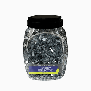 1/4" Reflective Fire Glass 10 lbs