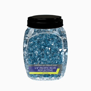 1/4" Reflective Fire Glass 10 lbs