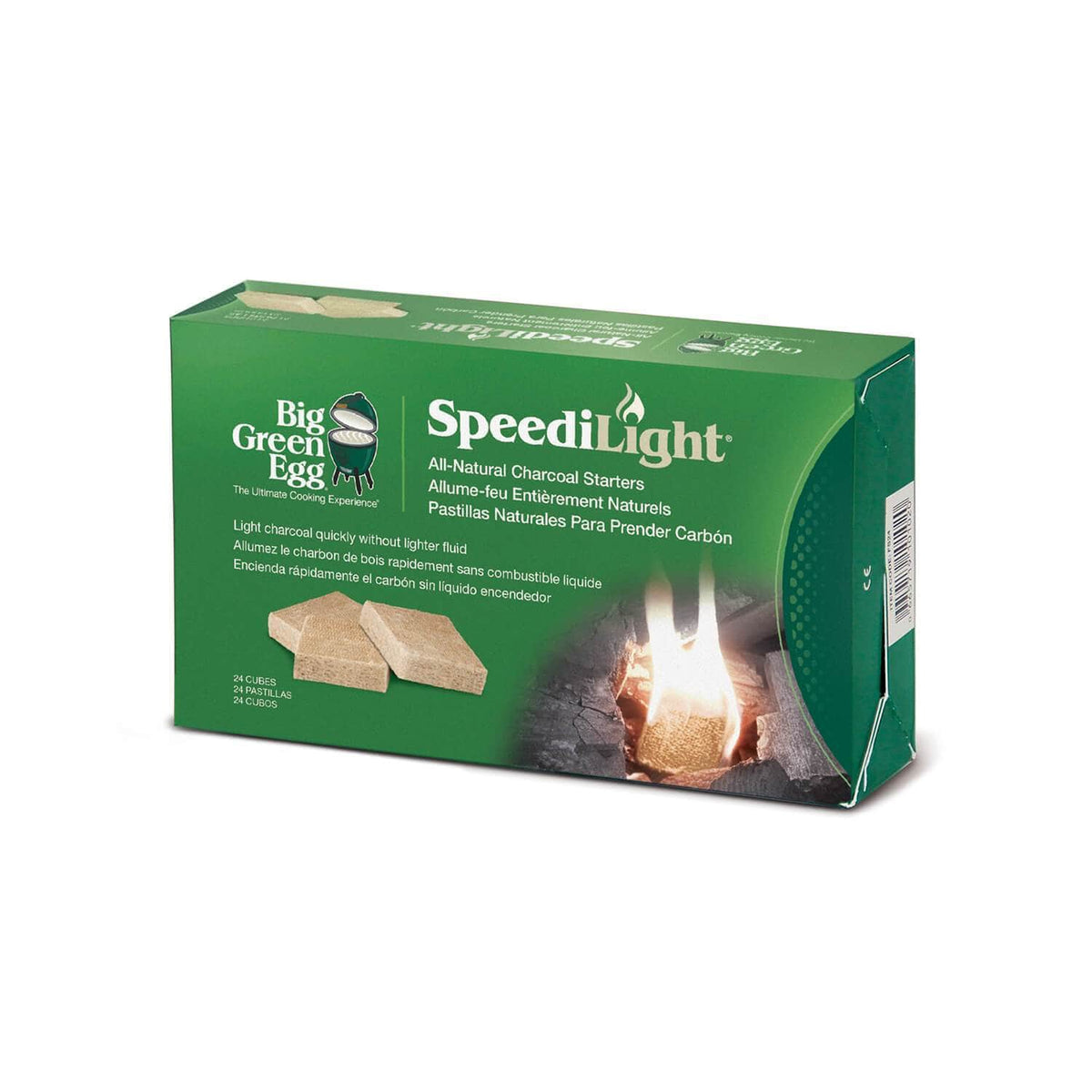 Big Green Egg Barbeque Charcoal Starters – All Natural SpeediLight