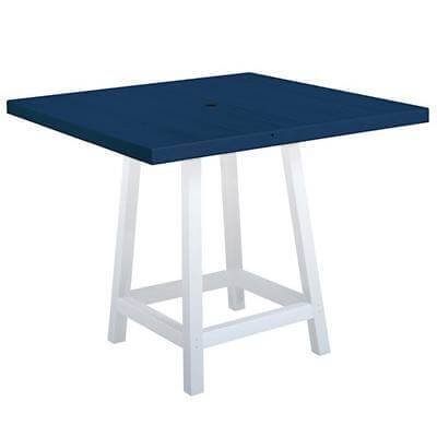 C.R. Plastic Products Furniture - Dining Navy-20 TT13 40" Pub Table Top