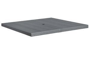 C.R. Plastic Products Dining Table Slate Grey-18 TT13 40" Pub Table Top