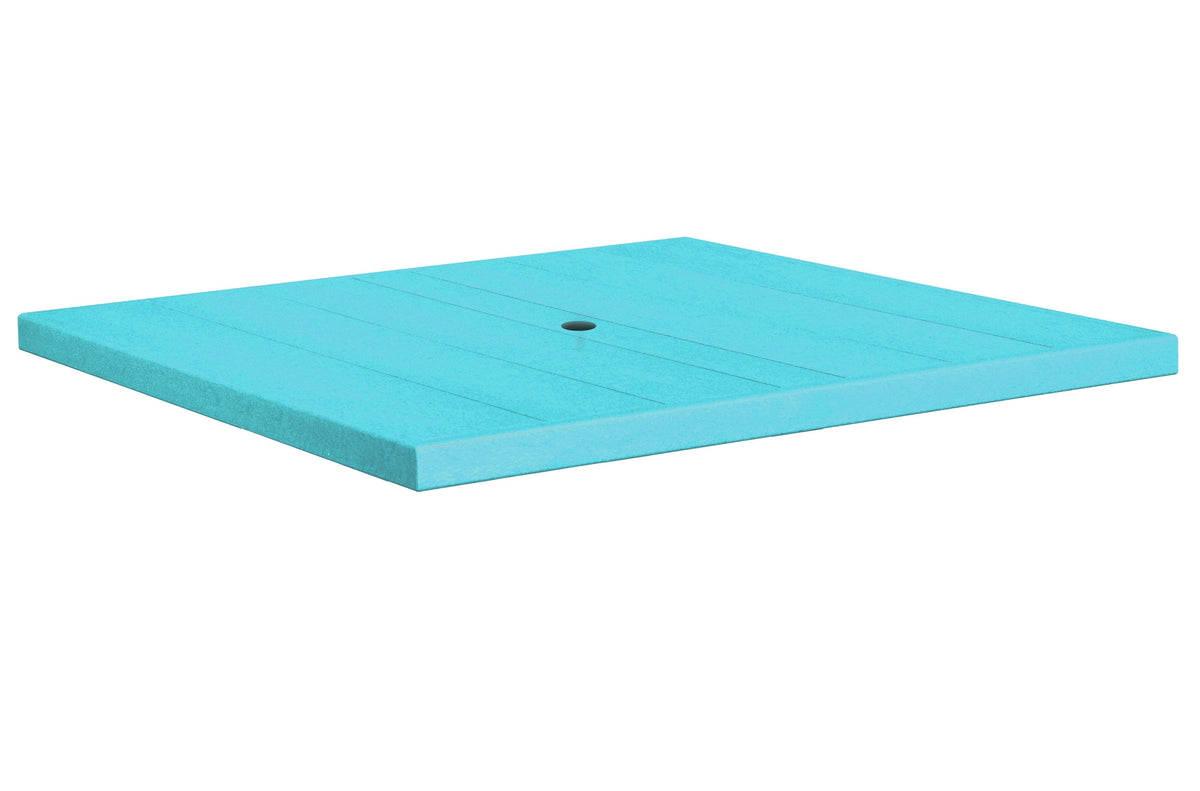 C.R. Plastic Products Dining Table Turquoise-09 TT13 40" Pub Table Top