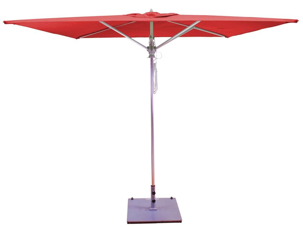 Galtech Market Umbella Jockey Red 782 8' X 8' DELUXE COMMERCIAL USE SQUARE