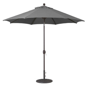 Galtech Umbrellas Umbrellas Canvas Coal 9' Galtech Auto-Tilt Market Umbrellas - 737 Model