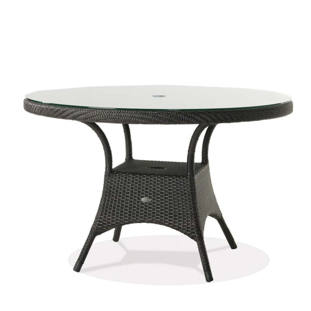 Ratana Dining Tables Palm Harbor 48” Round Dining Table with Glass