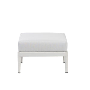 Ratana Ottoman Whitewash Poinciana Ottoman