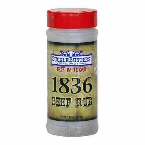 Sucklebusters BBQ Rub 1836 Beef Rub 12 oz