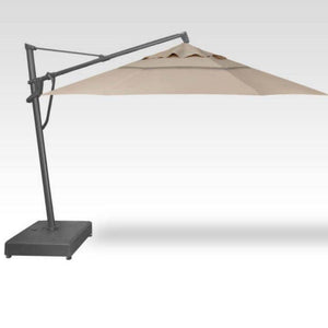 Treasure Garden Umbrellas Heather Beige 13' Octagon Cantilever Plus