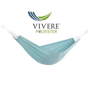 Vivere Hammocks Aqua Brazilian Polyester Hammock - Double