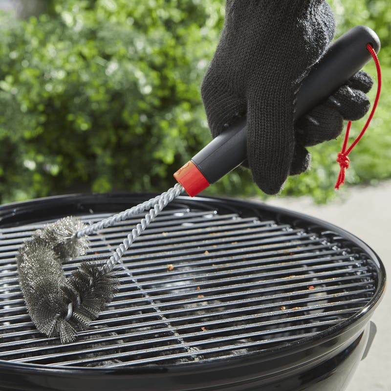 Weber BBQ Accessories Weber 12" Three-sided Grill Brush - 6277