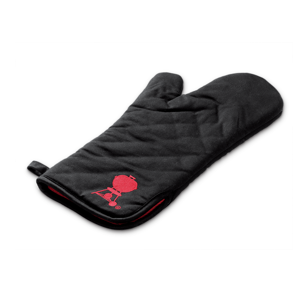 Weber BBQ BBQ Mitt With Red Logo